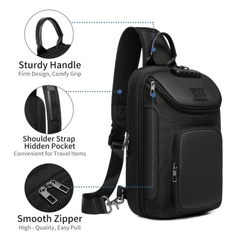 Sac Bandoulière Léger pour Homme Étui Tablette