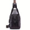 Sac bandoulière et sac à dos homme en cuir pleine fleur