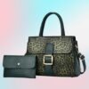 Ensemble de sac à main 2 en 1 pour femme, style rétro