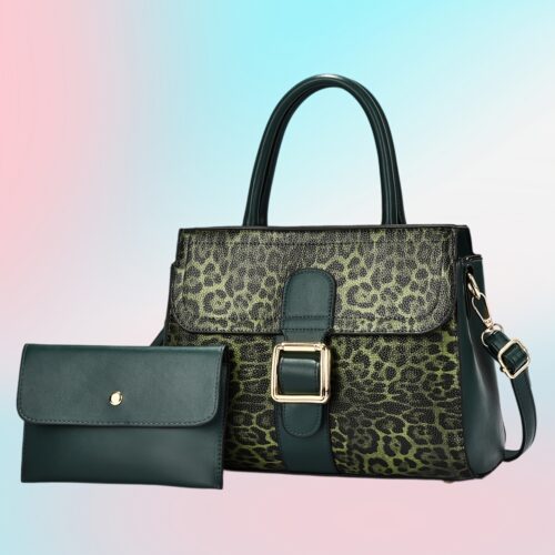 Ensemble de sac à main 2 en 1 pour femme, style rétro