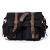 Sacoche PC Portable 15,6" Homme en Toile Vintage — Grande Capacité & Ultra-Durable
