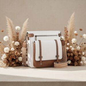 Sac messager voyage femme grand format