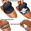 La Besace Homme en Cuir Plein Grain