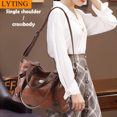 Sac à main vintage grand format Cabas tendance