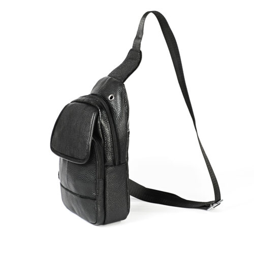 Sac de poitrine en cuir pour homme et femme