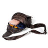 Sac de poitrine en cuir pour homme et femme