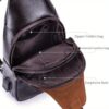 Sac bandoulière et sac à dos homme en cuir pleine fleur