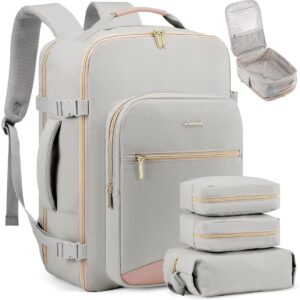 Sac à dos de voyage Cabine avion avec cubes de rangement