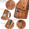La Besace Homme en Cuir Plein Grain